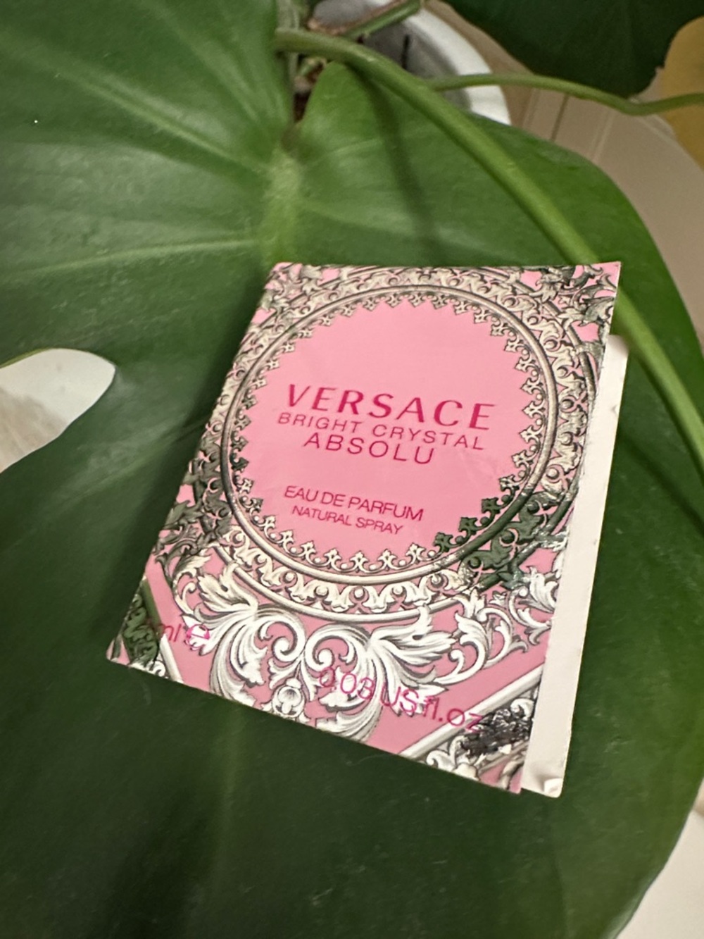 Versace Bright Crystal Absolu Sample .03 oz